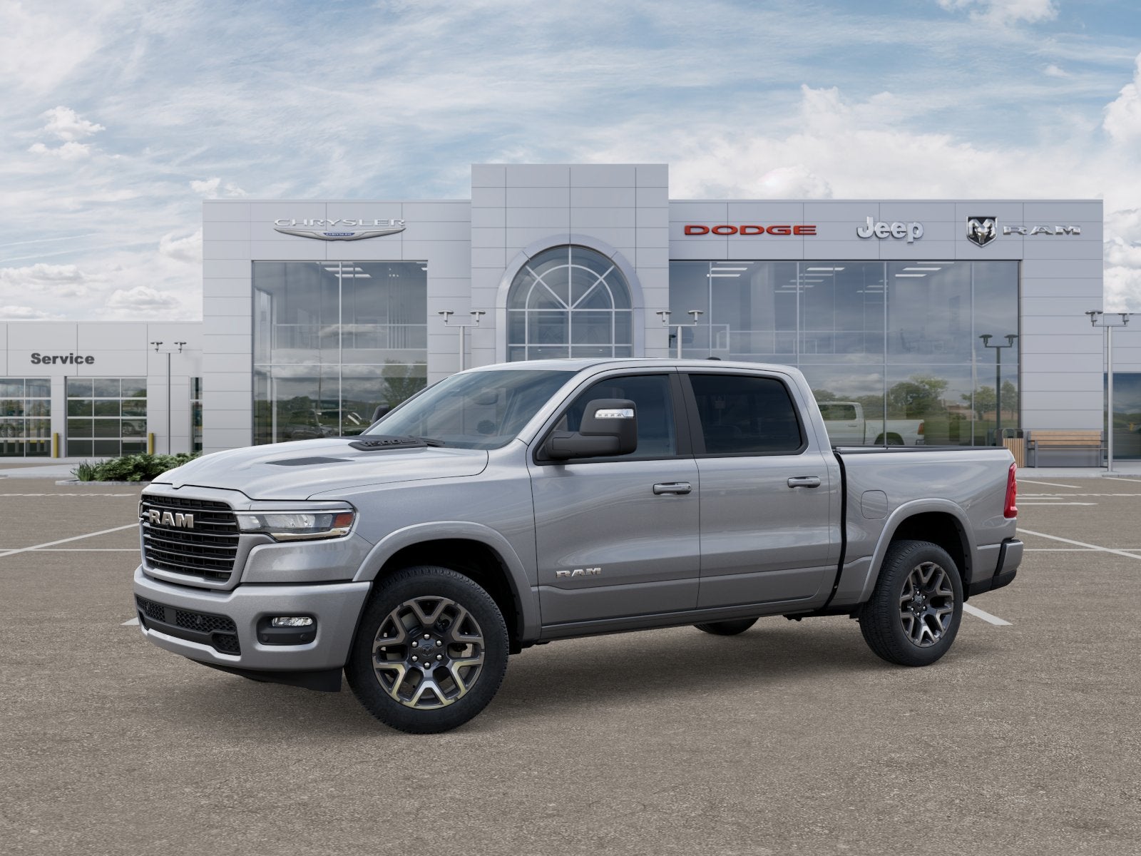 2025 RAM Ram 1500 RAM 1500 LARAMIE CREW CAB 4X4 5'7' BOX