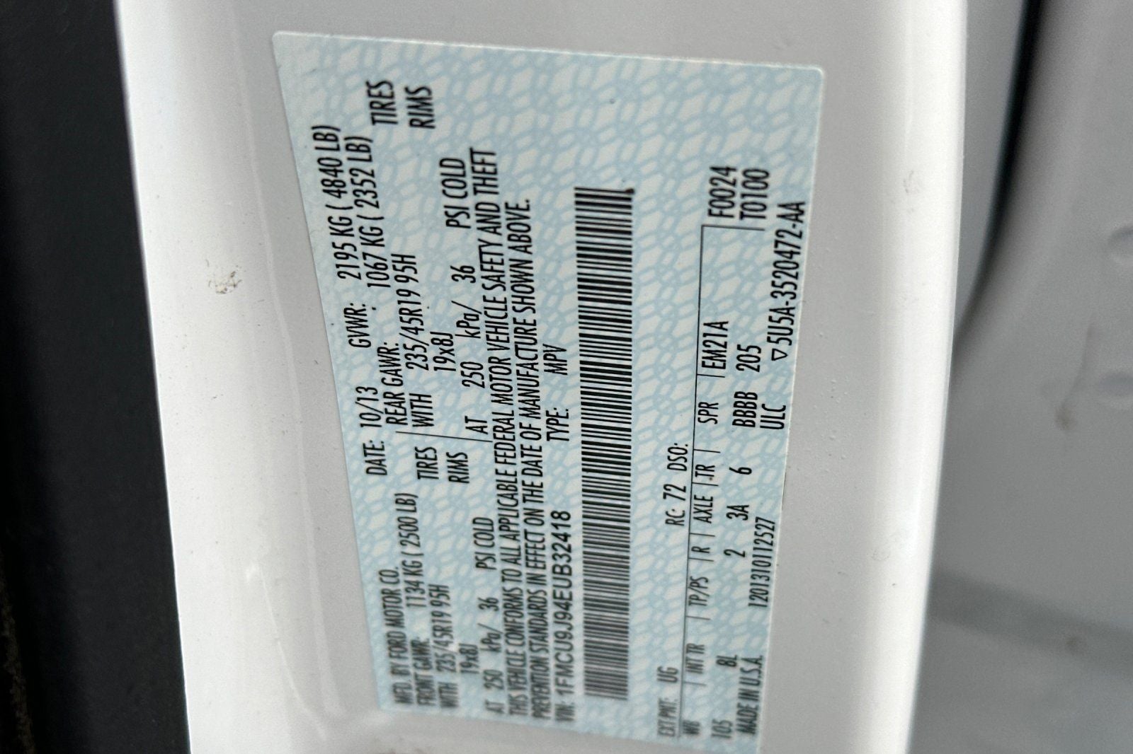 2014 Ford Escape Titanium