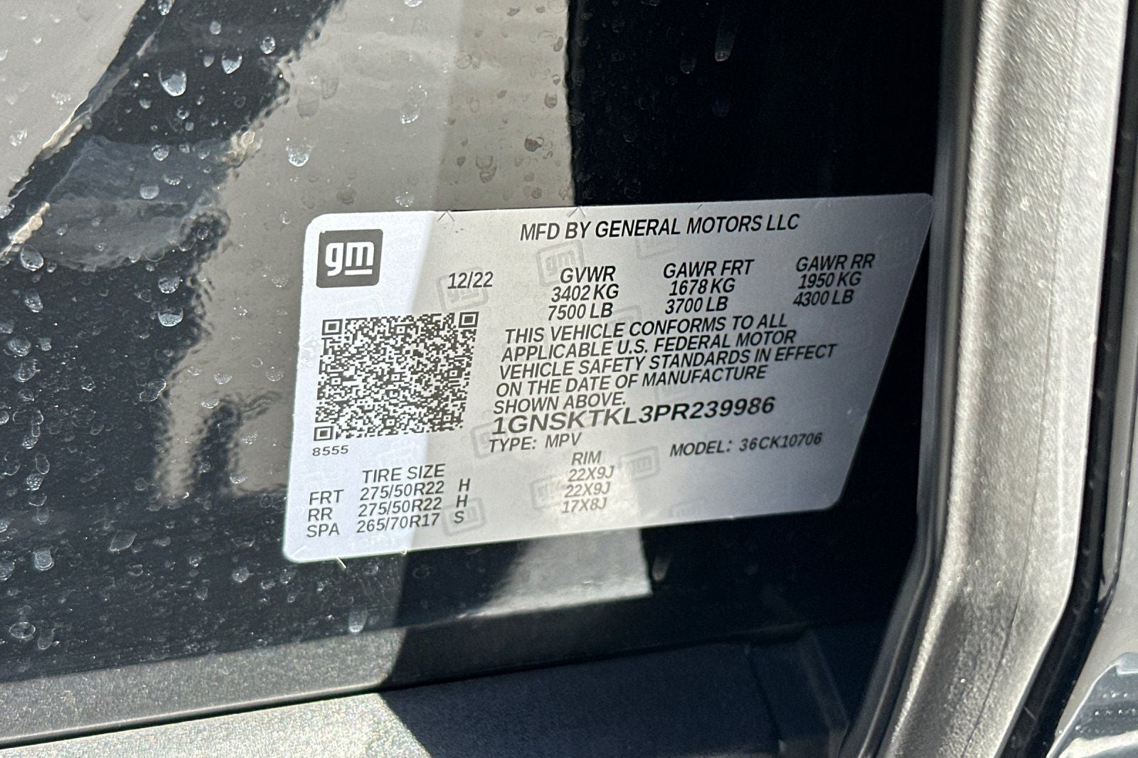 2023 Chevrolet Tahoe 4WD High Country