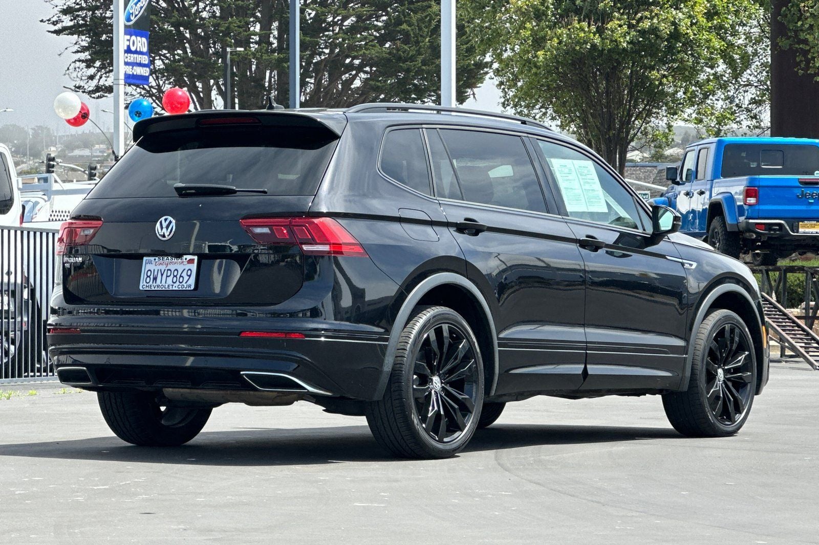 2021 Volkswagen Tiguan 2.0T SE R-Line Black