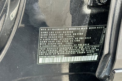 2021 Volkswagen Tiguan 2.0T SE R-Line Black