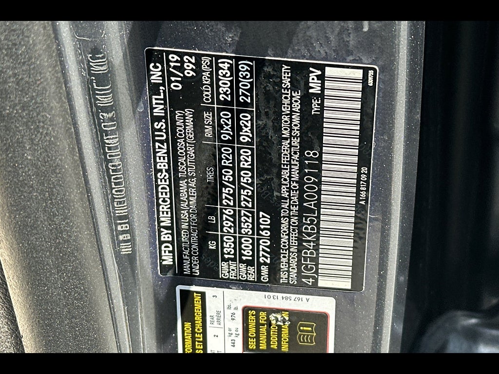 2020 Mercedes-Benz GLE 350 4MATIC®