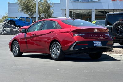 2024 Hyundai Elantra Hybrid Blue