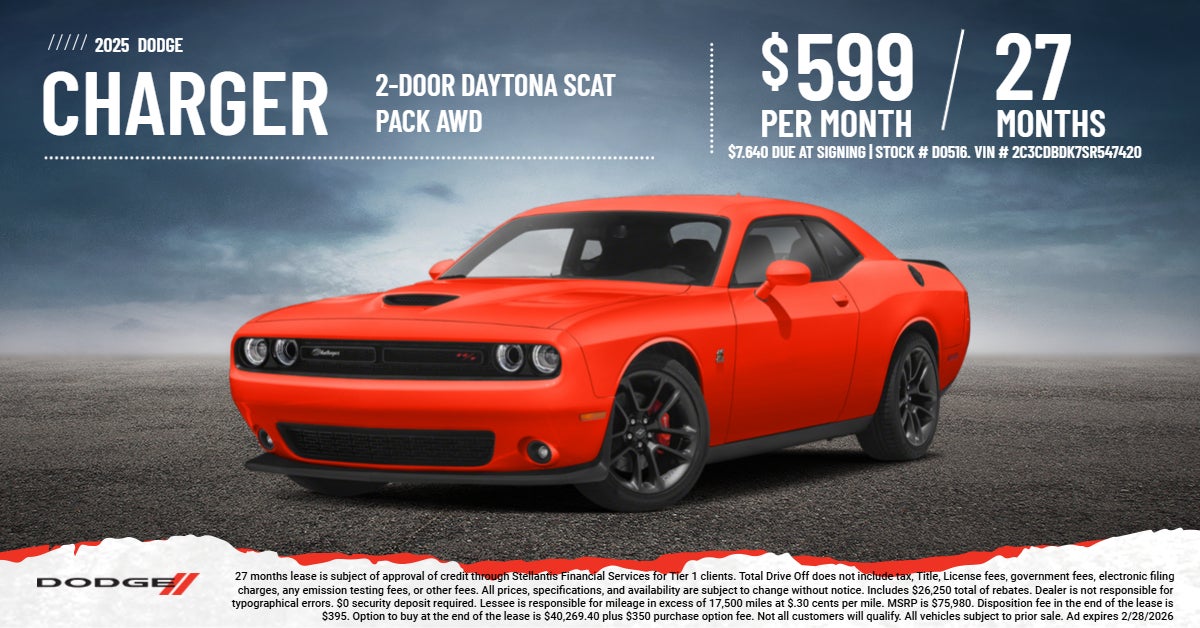 Dodge Charger Savings